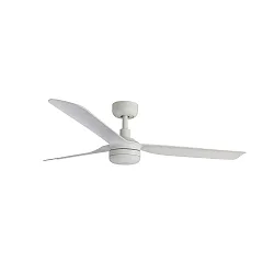 Ventilateur plafonnier PUNT M avec télécommande IP20, blanc mat