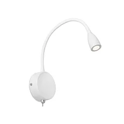 Luminaire mural LOKE LED IP20, blanc mat 