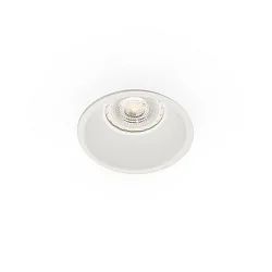 Plafonnier encastré GAS GU10 IP20, blanc mat 