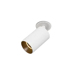 Plafonnier encastré STAN pivotant, rotatif GU10 IP20, blanc mat 