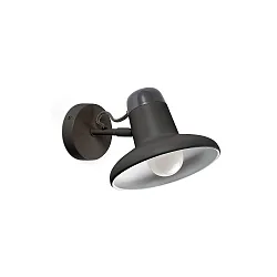 wall luminaire SNAP E27 IP20, dark grey 