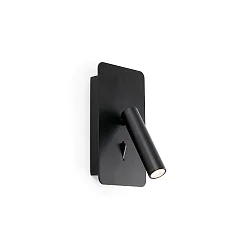 Luminaire mural SUAU LED IP20, noir mat 