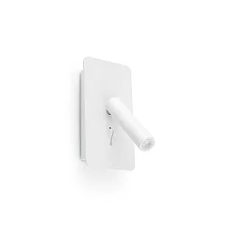 Luminaire mural SUAU LED IP20, blanc mat 