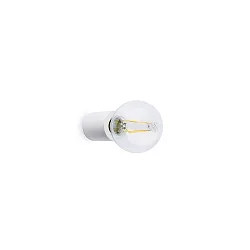 Luminaire mural TEN E27 IP20, blanc mat 