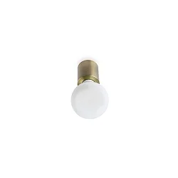 Luminaire mural TEN E27 IP20, or antique 
