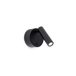 wall luminaire BOC LED IP20, black matt 