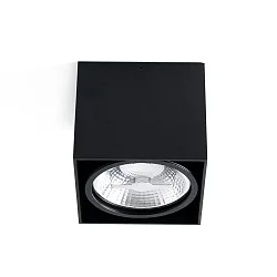 Luminaire de plafond TECTO G53 IP20, noir mat 