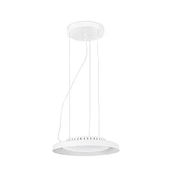 Luminaire à suspension DOLME LED IP20, blanc mat 