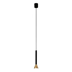 Luminaire à suspension DANKA LED IP20, or, satiné 