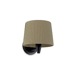 Luminaire mural SAMBA E27 IP20, vert, noir 