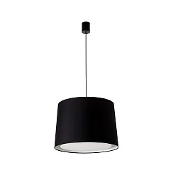 Luminaire à suspension CONGA E27 IP20, noir mat 