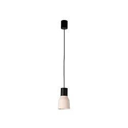Luminaire à suspension KOMBO E27 IP20, beige, noir mat 