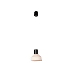Luminaire à suspension KOMBO E27 IP20, beige, noir mat 