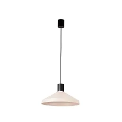 Luminaire à suspension KOMBO E27 IP20, beige, noir mat 