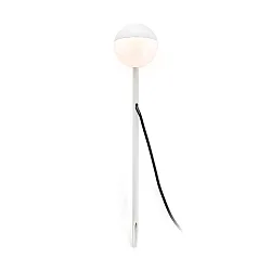 Luminaire sur pied PICCOLA LED IP65, blanc mat 