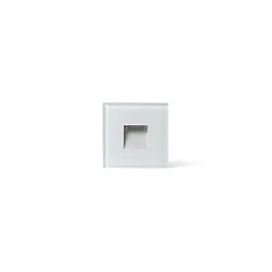 outdoor wall luminaire DART SQ LED IP65, white matt 