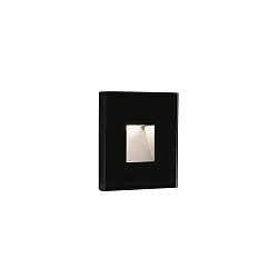 outdoor wall luminaire DART SQ LED IP65, black matt 