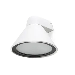 Luminaire mural d’extérieur PALS E27 IP65, blanc mat 