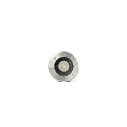 Projecteur encastré GEISER 130 / 38° rond, réglable, passable IP67, acier inoxydable, satiné 