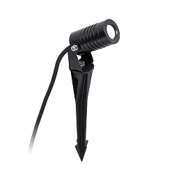 outdoor wall luminaire BALDER LED IP67, black matt 