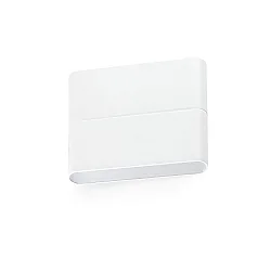 Luminaire mural d’extérieur ADAY à 2 flammes LED IP54, blanc mat 