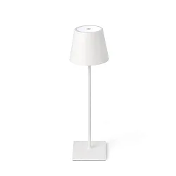 Lampe de table TOC LED IP54, blanc mat 