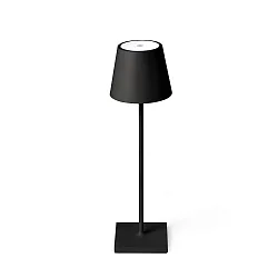 Lampe de table TOC LED IP54, noir mat 