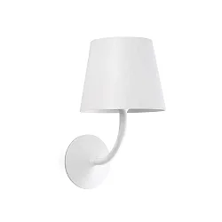 Luminaire mural d'extérieur TOC LED IP65, blanc mat 