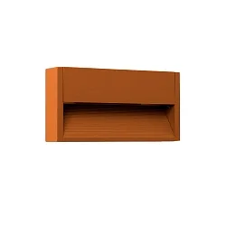 Luminaire mural d’extérieur GRADA LED IP54, brun rouille 