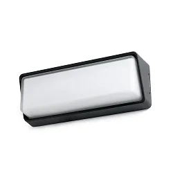 Luminaire mural d'extérieur HALF LED IP65, gris foncé 