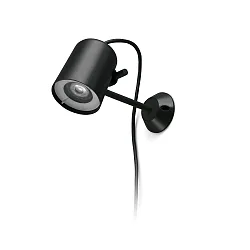 Luminaire mural d’extérieur FLOW GU10 IP65, noir mat 