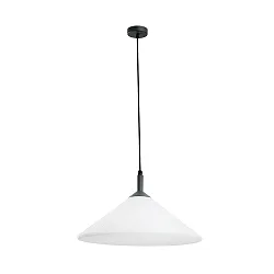 Luminaire à suspension SAIGON OUT E27 IP44, gris foncé 