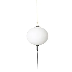 Luminaire à suspension SAIGON OUT E27 IP44, gris foncé 