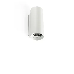 Luminaire mural d'extérieur KOV à 2 flammes LED IP65, blanche 