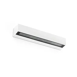 Luminaire mural d’extérieur DORO 380 à 2 flammes LED IP65, blanc mat 