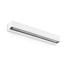 Luminaire mural d’extérieur DORO 500 à 2 flammes LED IP65, blanc mat 