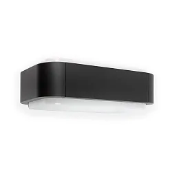 Luminaire mural d'extérieur STICKER LED IP55, gris foncé 