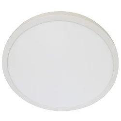 Luminaire de plafond Ø60 plat, rond IP20, blanche gradable
