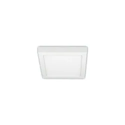 Downlight ADLQ2235A.1984 carré, commutable IP20, blanche 
