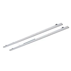 Kit de conversion avec fixation magnétique T5/T8 - LED à 2 flammes, multipower IP20, argent 