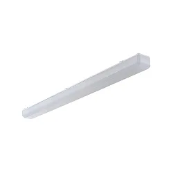 Luminaire pour locaux humides AWL147150A.6383 langue, commutable IP50, blanche 