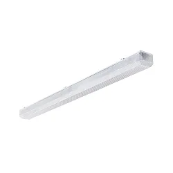 Luminaire pour locaux humides AWL147150P.6984 langue, commutable, prismatique IP50, blanche 
