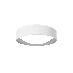 Applique et plafonnier PREMIUM ARCHITEKTUR Ø 30,8cm rond IP40, noir, gris métal 