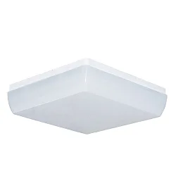 Applique et plafonnier DLQ7454A.2084DA carré, contrôlable par DALI, résistant aux chocs IP54, blanche gradable