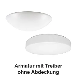 wall and ceiling luminaire PREMIUM 7540 Ø 56cm IP40, white dimmable