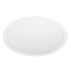 recessed downlight FLAT / Ø 60CM / 1050MA round, CCT Switch, UGR < 19, excl. LED driver IP54, white dimmable