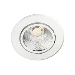 Downlight EDL5352S.1084 pivotant, avec réflecteur IP20, blanche 