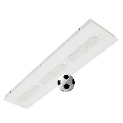 recessed luminaire ball proof, multipower IP40, white dimmable 67-110W 10100-14900lm 4000K 90° 90°