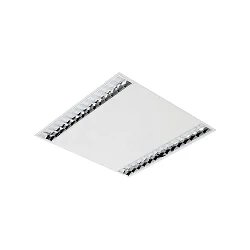 LED Insert / Recessed grid luminaire, 37W, 3000K, 4000lm, IP20, UGR < 19, DALI dimmable, white