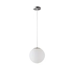 Luminaire à suspension Ø40 IP40, acier inoxydable brossé, blanche gradable
